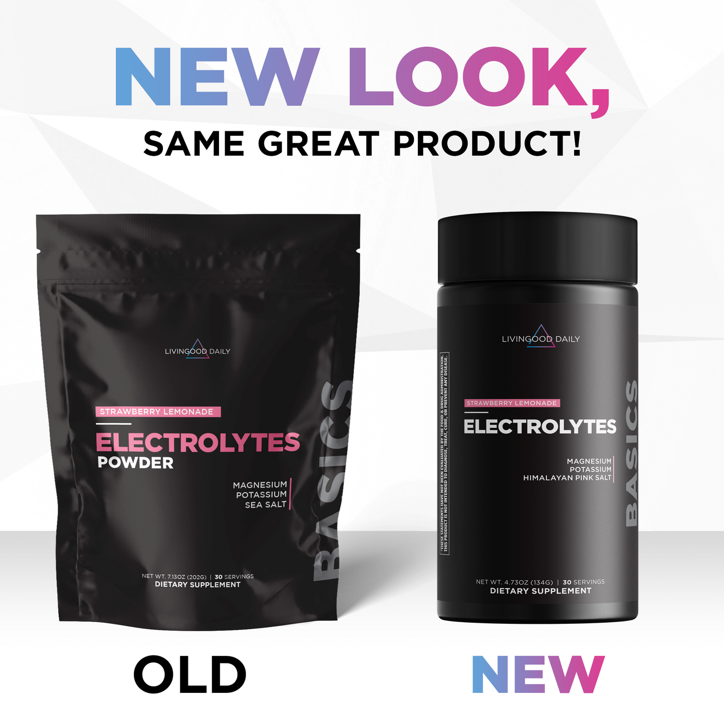 Livingood Daily Electrolytes (Strawberry Lemonade) (2-Pack)