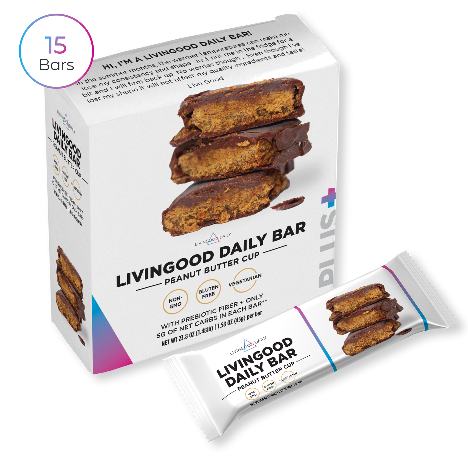 Livingood Daily Bars (Peanut Butter Cup)