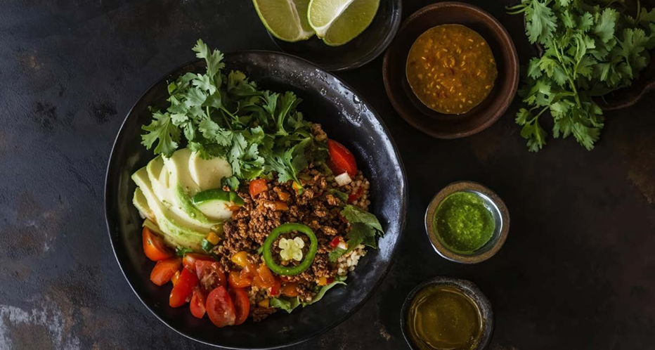 Mushroom Walnut Taco Meat
