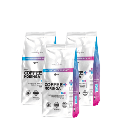 Livingood Daily Coffee + Moringa Ground Medium Roast