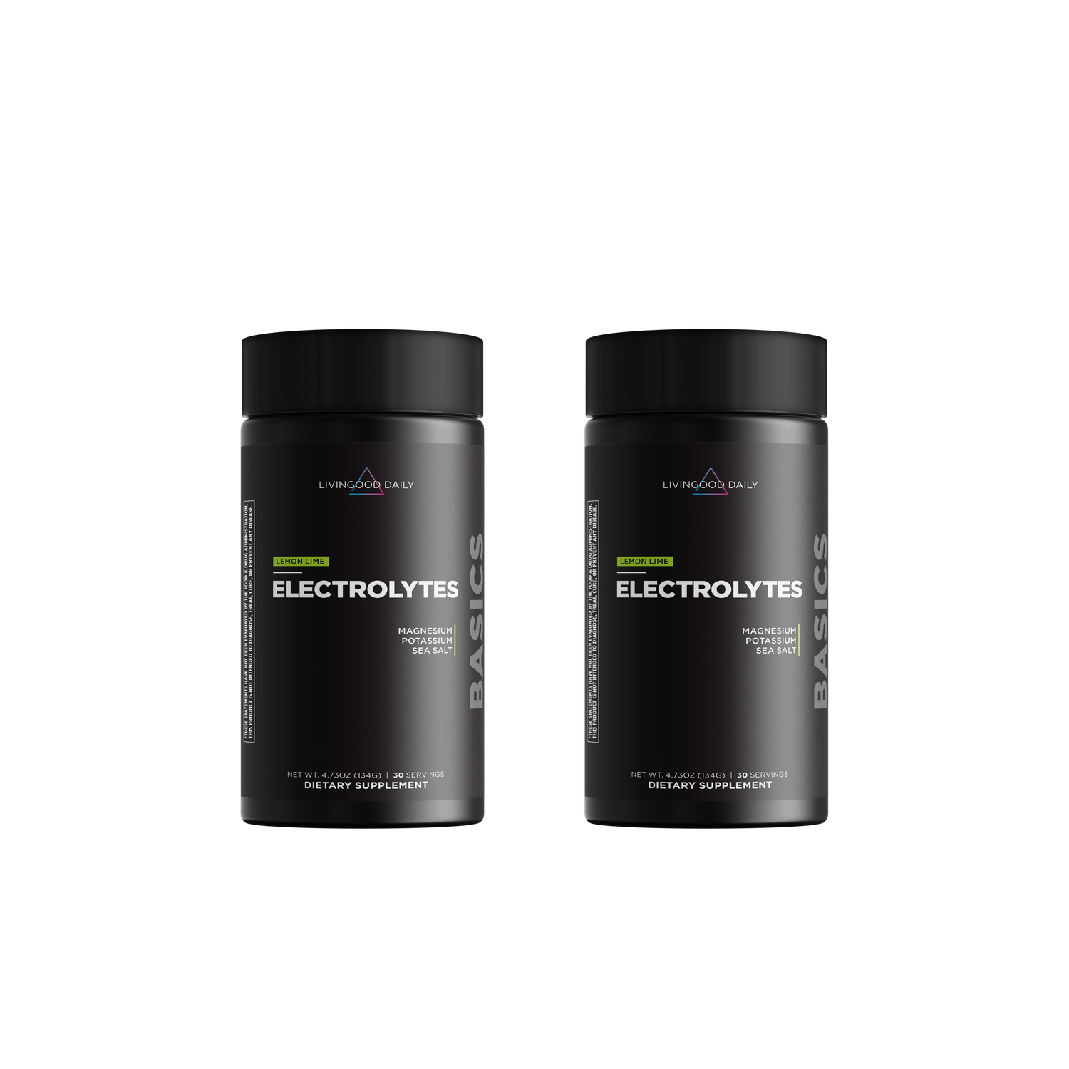 Livingood Daily Electrolytes (Lemon Lime) (2-Pack)
