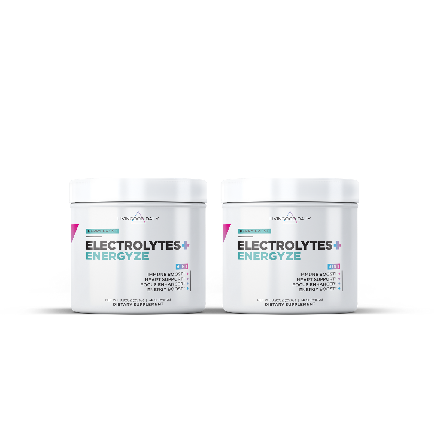 Livingood Daily Electrolytes + Energyze (Berry Frost)