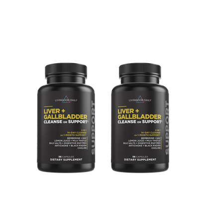 Livingood Daily Liver + Gallbladder Cleanse or Support