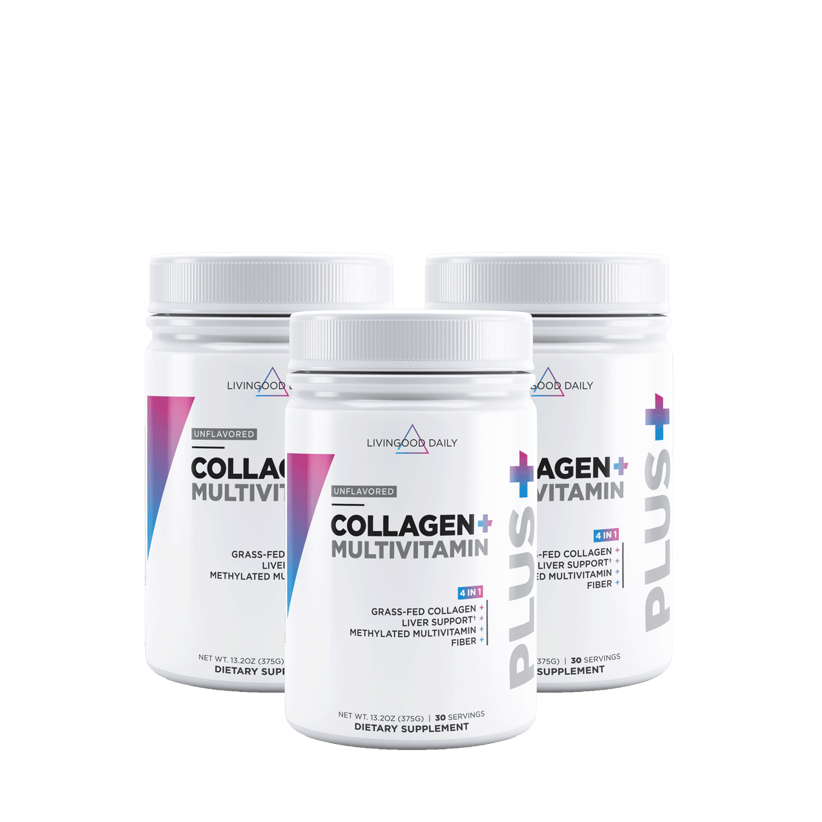 Unflavored Collagen + Multivitamin (90 Servings)