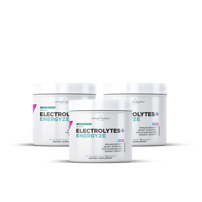 Livingood Daily Electrolytes + Energyze (Berry Frost)
