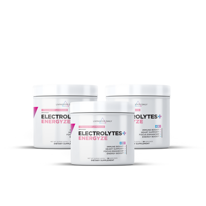 Livingood Daily Electrolytes + Energyze (Strawberry Lemonade)