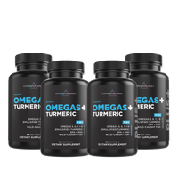 Livingood Daily Omegas + Turmeric (4-Pack)