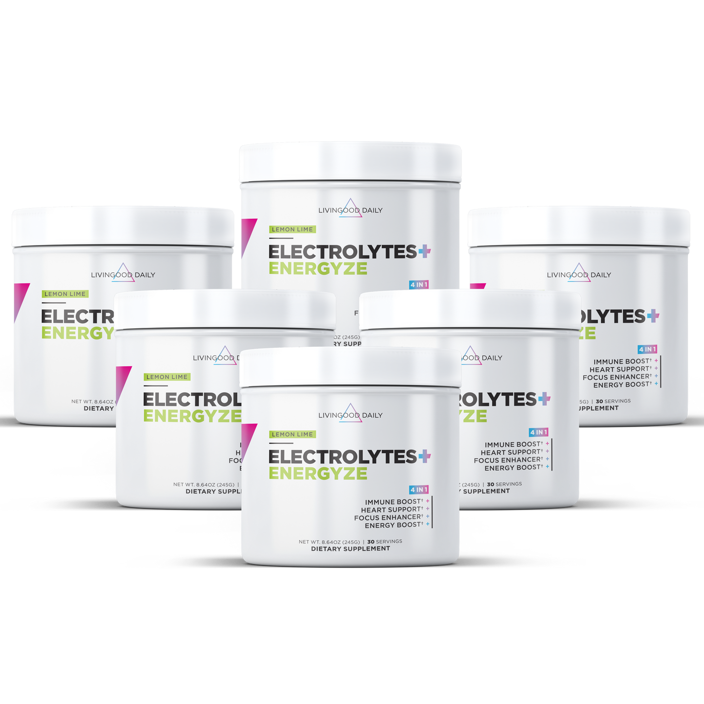 Livingood Daily Electrolytes + Energyze (Lemon Lime)