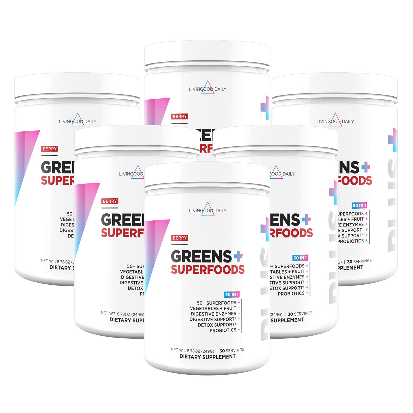 Livingood Daily Greens + Superfoods (Berry)