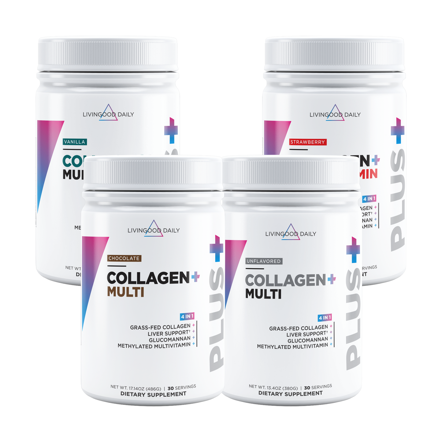 Livingood Daily Collagen + Multi Bundle