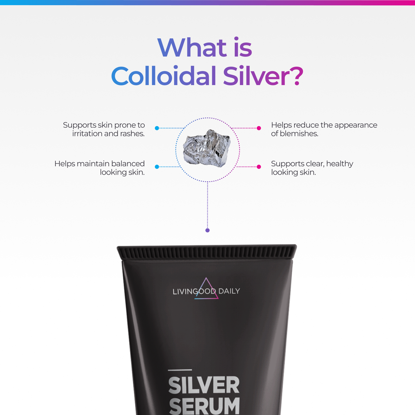 Livingood Daily Silver Serum Skin Cream