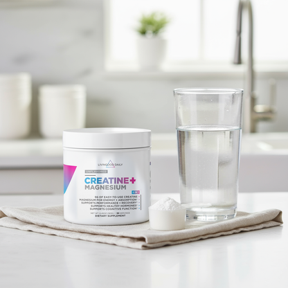 Livingood Daily Creatine + Magnesium (1-Pack)