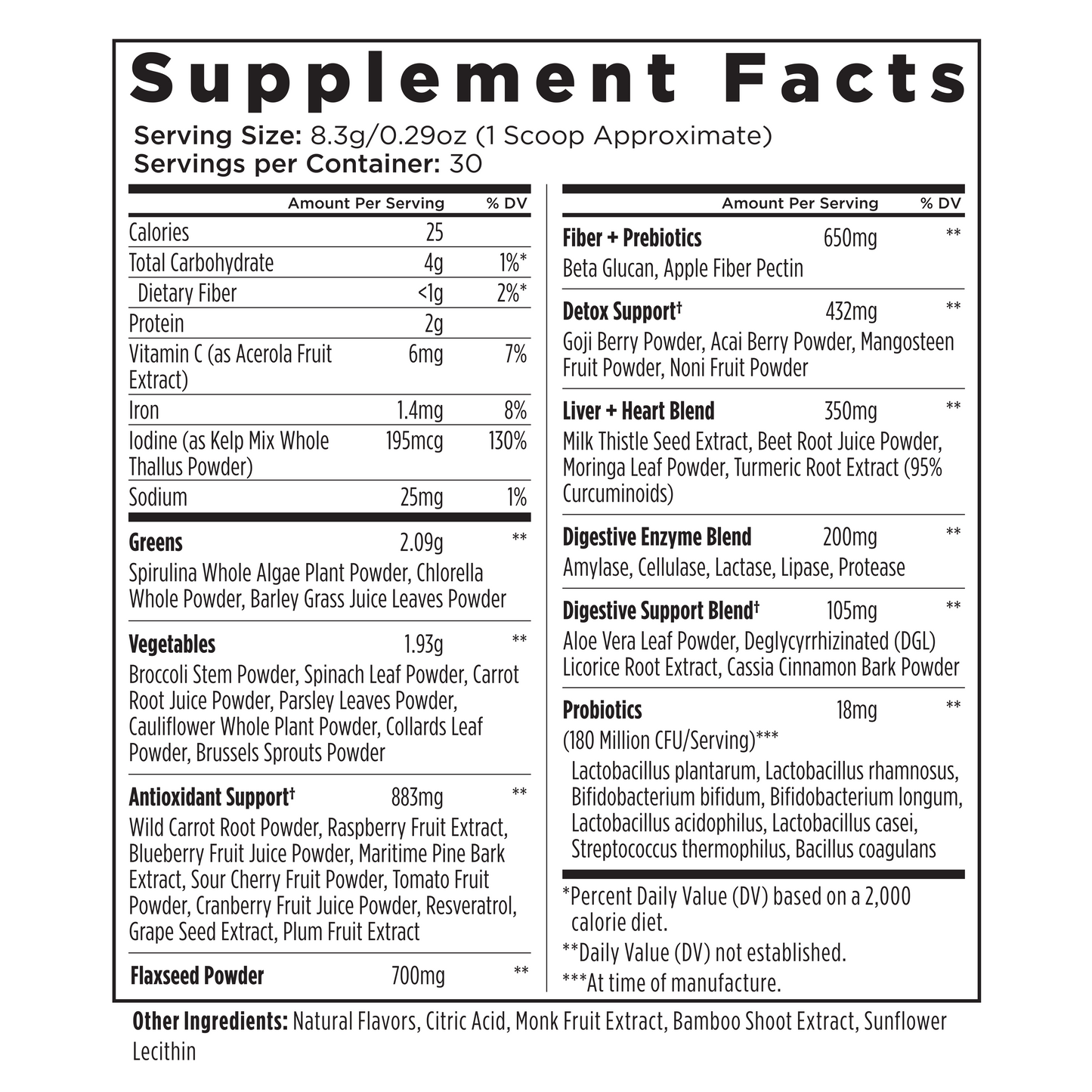 Livingood Daily Greens + Superfoods (Original)