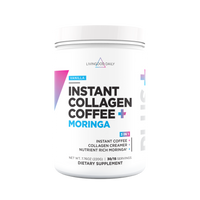 Livingood Daily Instant Vanilla Collagen Coffee + Moringa