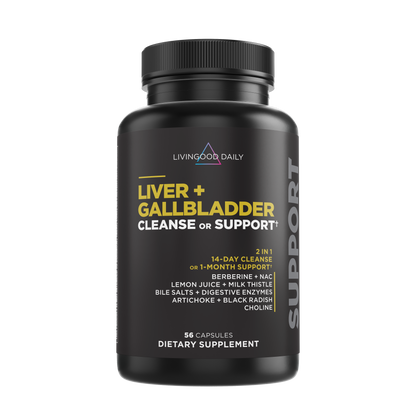 WAREHOUSE DEAL! Livingood Daily Liver + Gallbladder Cleanse or Support