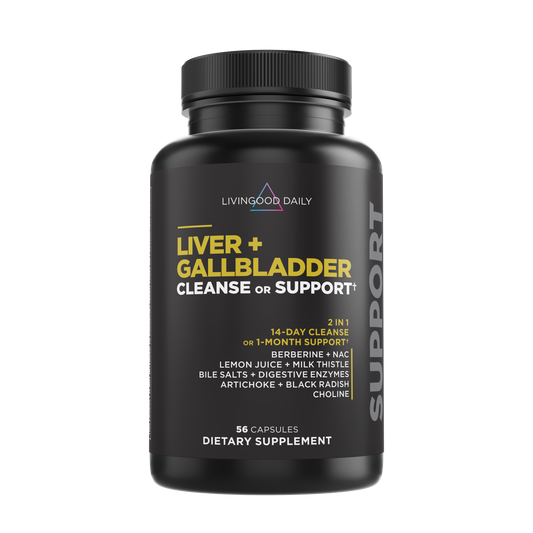 WAREHOUSE DEAL! Livingood Daily Liver + Gallbladder Cleanse or Support