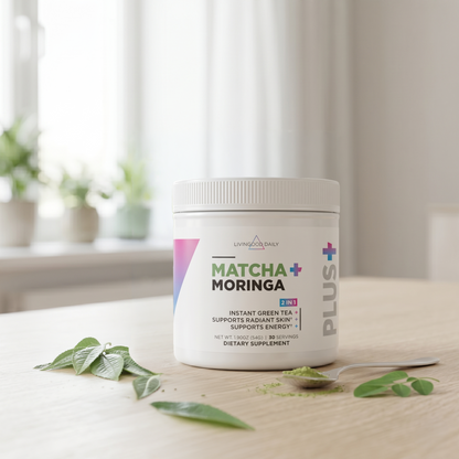 Livingood Daily Matcha + Moringa (2-Pack)