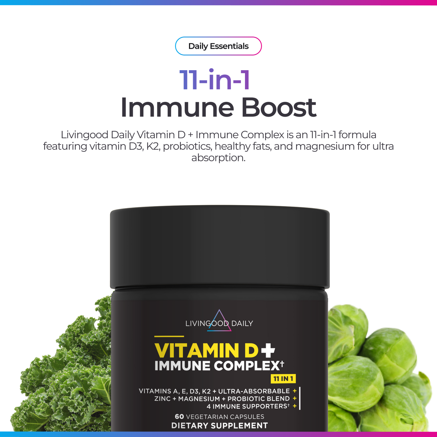 Daily Vitamin D + Immune Complex