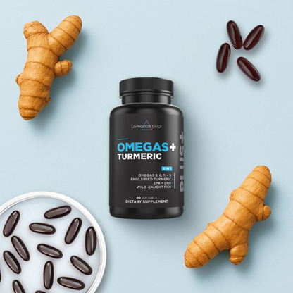 Livingood Daily Omegas + Turmeric
